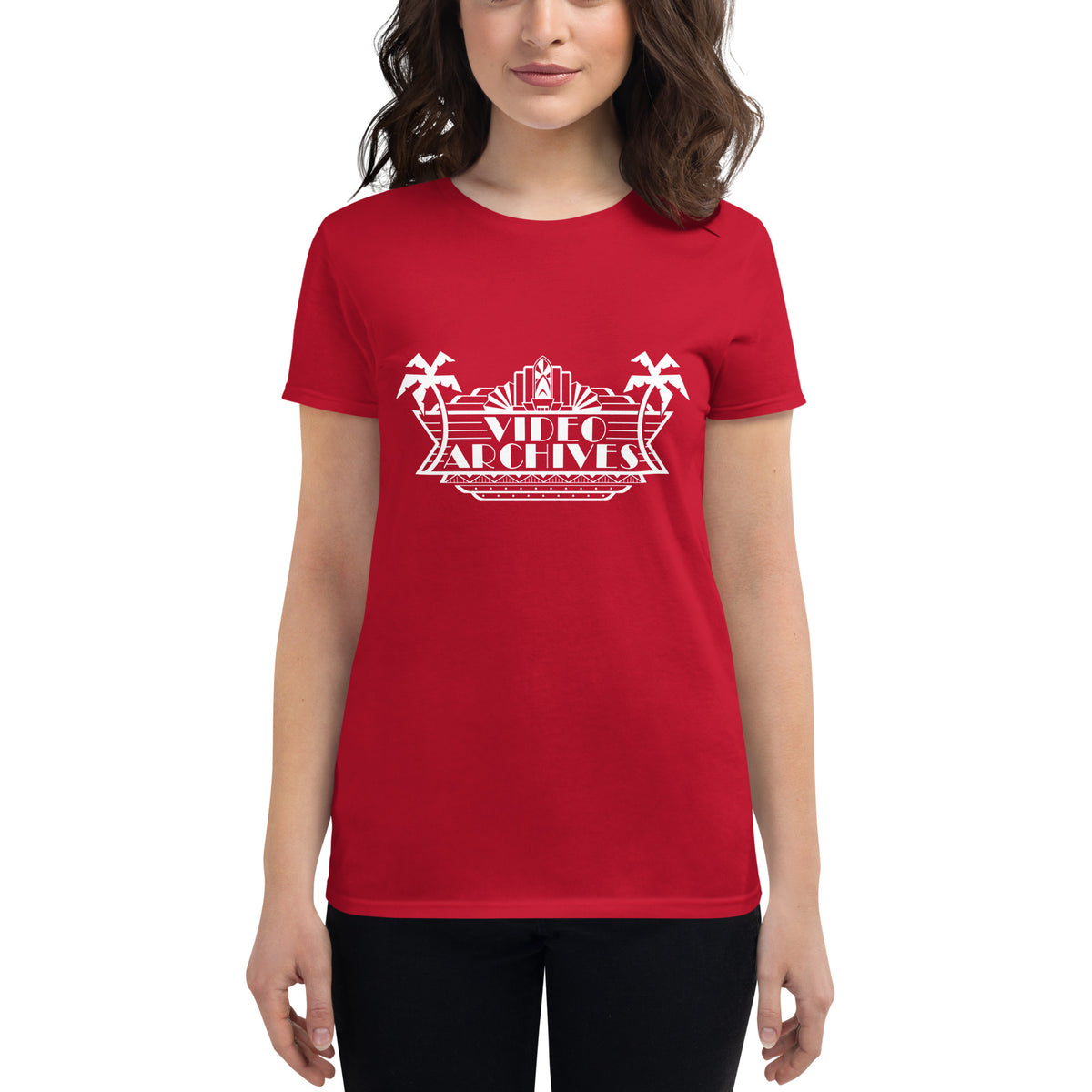 Video Archives Women's Short Sleeve Employee Tee